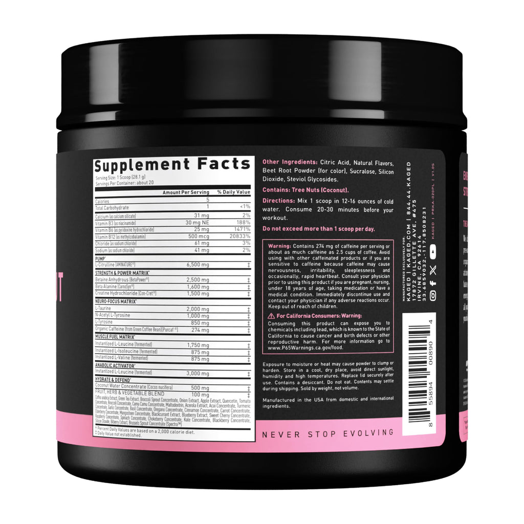 Kaged Original Pre Workout Powder
