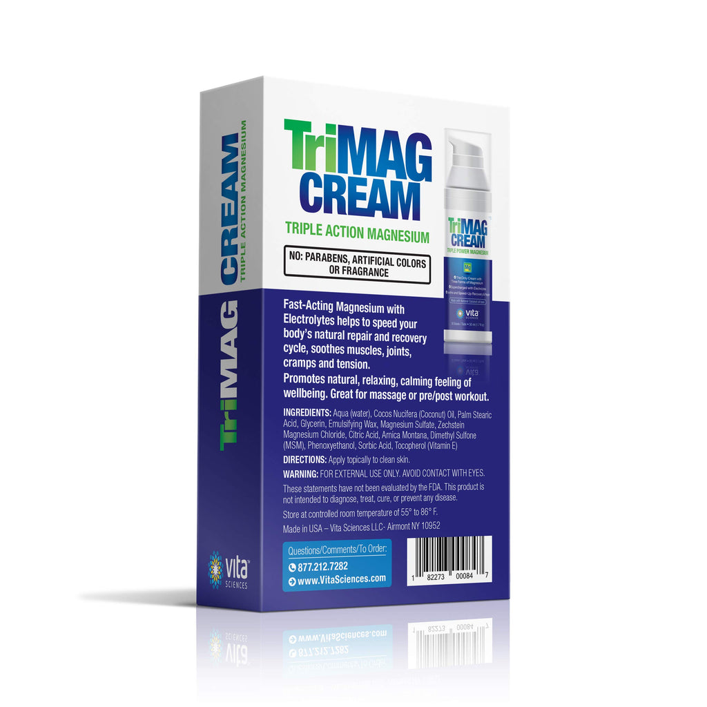 Vita Sciences TriMag Cream Topical Magnesium - 1.7 Fl Oz - image 7