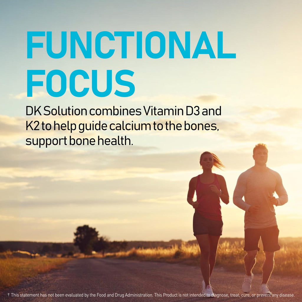 NANOWELL Vitamin D3 with K2 Softgels, 120 Count, 2000 IU 50 mcg