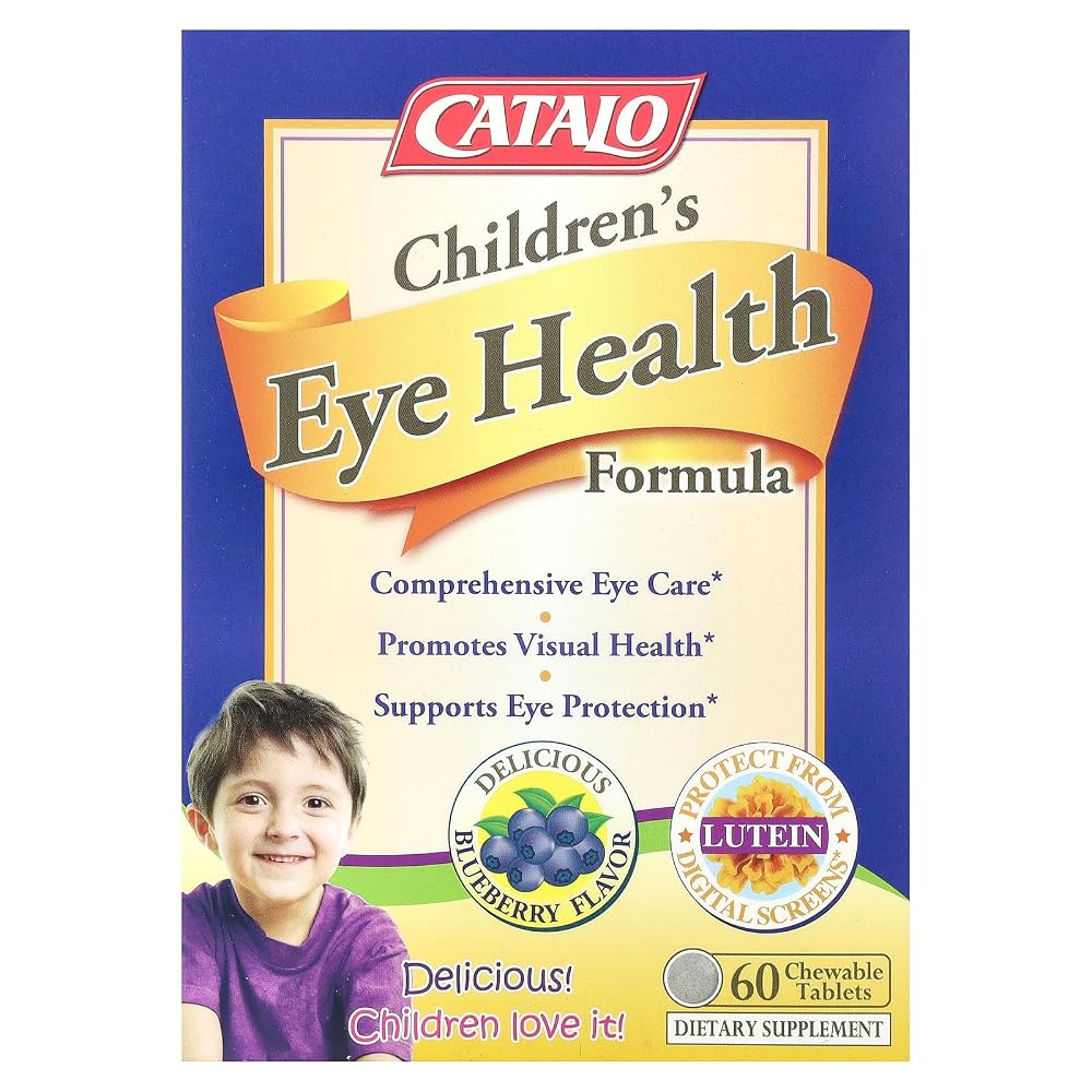 CATALO Children's Eye Health Formula Blueberry - 60 Tablets