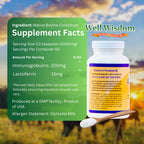 Well Wisdom Proteins Bioactive Colostrum Powder Grass-Fed - 60g - image 4