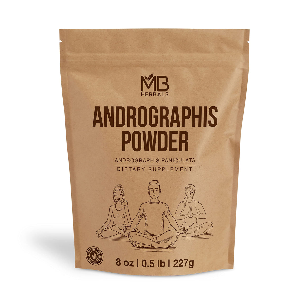 MB Herbals Andrographis Powder - 8 oz