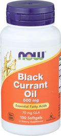 NOW Foods Black Currant Oil 500 mg - 100 Softgels