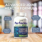 Performa Flex Turmeric Curcumin with Meriva - 60 Capsules - image 5