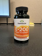Swanson Vitamin E Mixed Tocopherols 200 IU - 500 Softgels - image 2