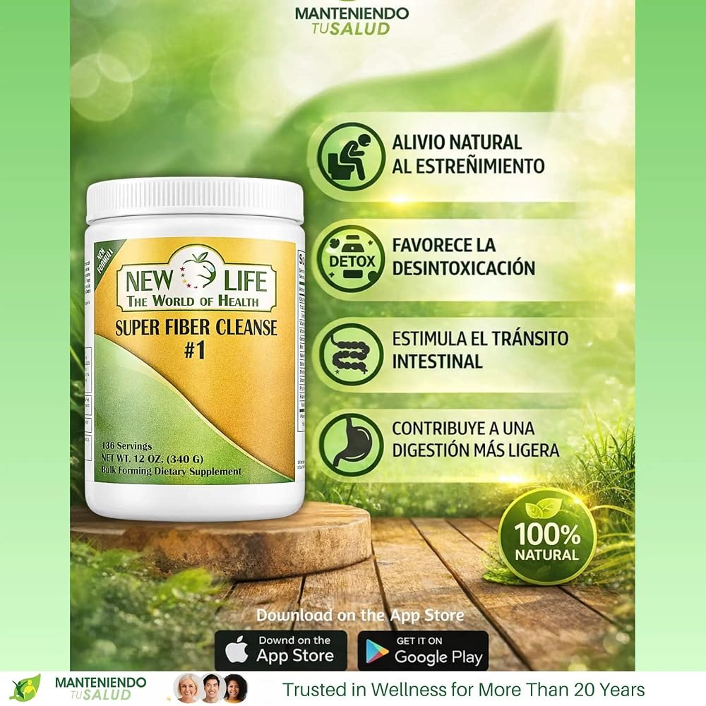 Manteniendo Tu Salud Super Fiber Cleanse Powder - 12 oz - image 3