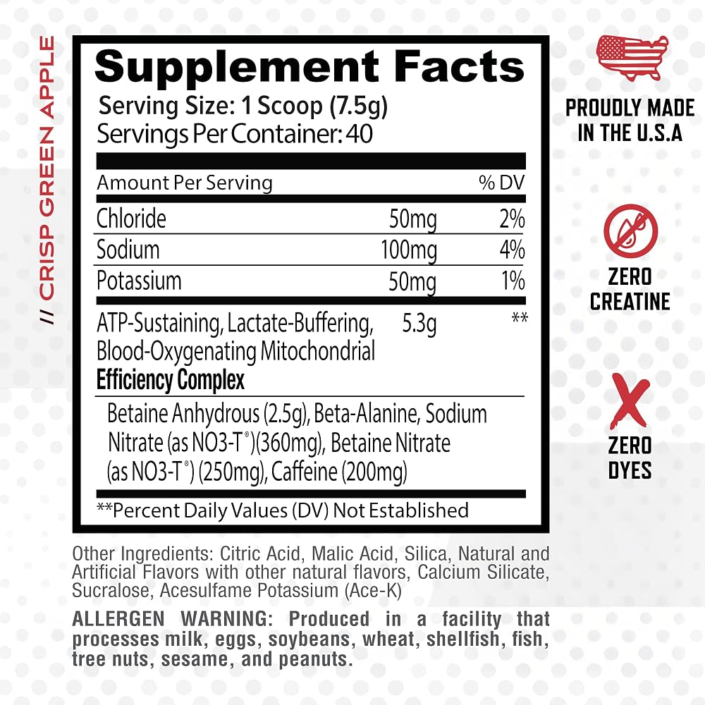 Purus Labs CONDENSE PreWorkout Powder, 40 Servings - image 7
