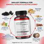 Ultra Herbs Shilajit 1500mg with Maca & Panax Ginseng - 150 Capsules - image 4