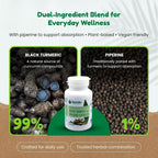 Lexmin Moringa Leaf & Turmeric Capsules - 60 Capsules - image 3