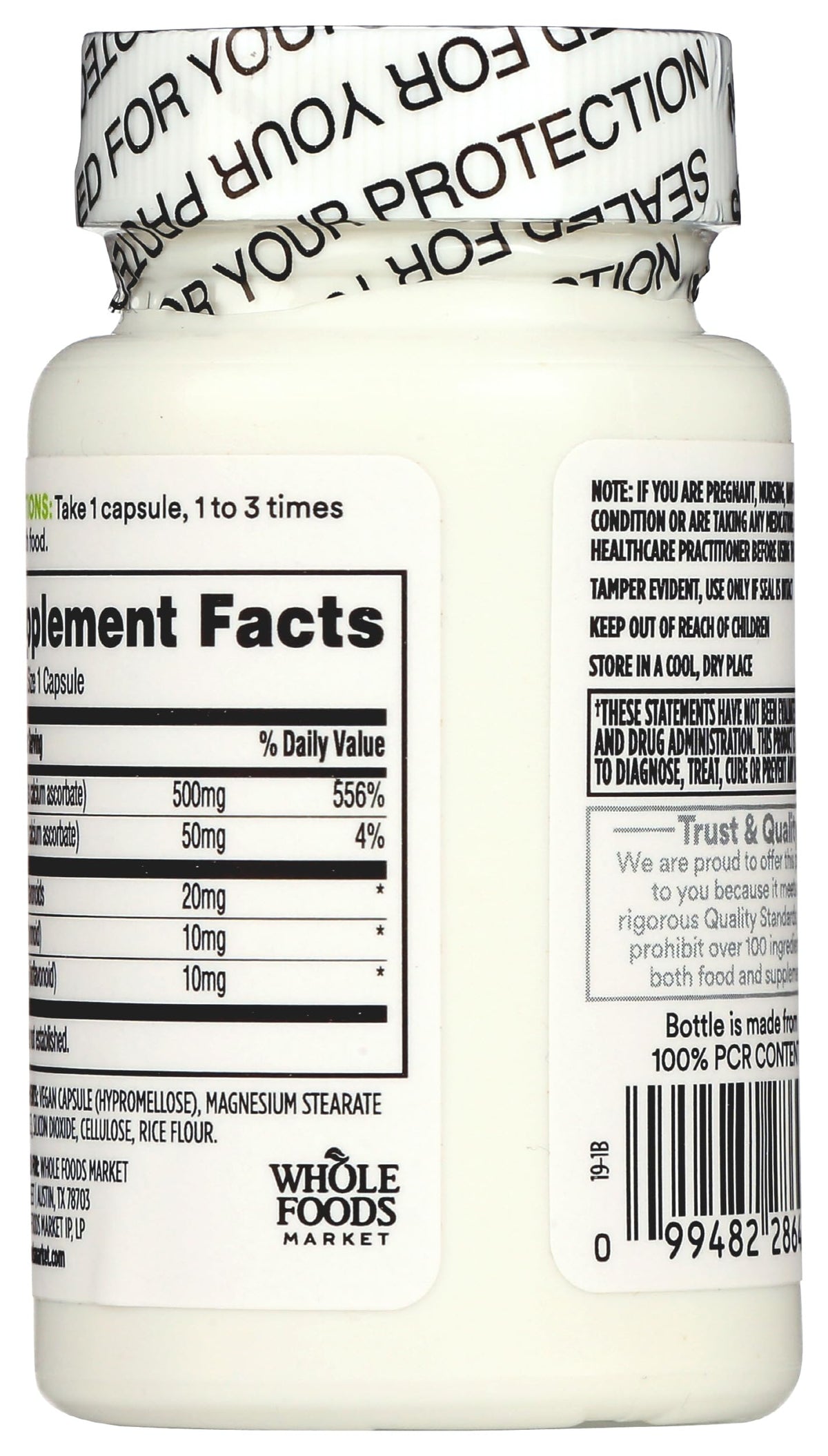 365 by Whole Foods Market Buffered Vitamin C Complex - 60 Capsules - image 2