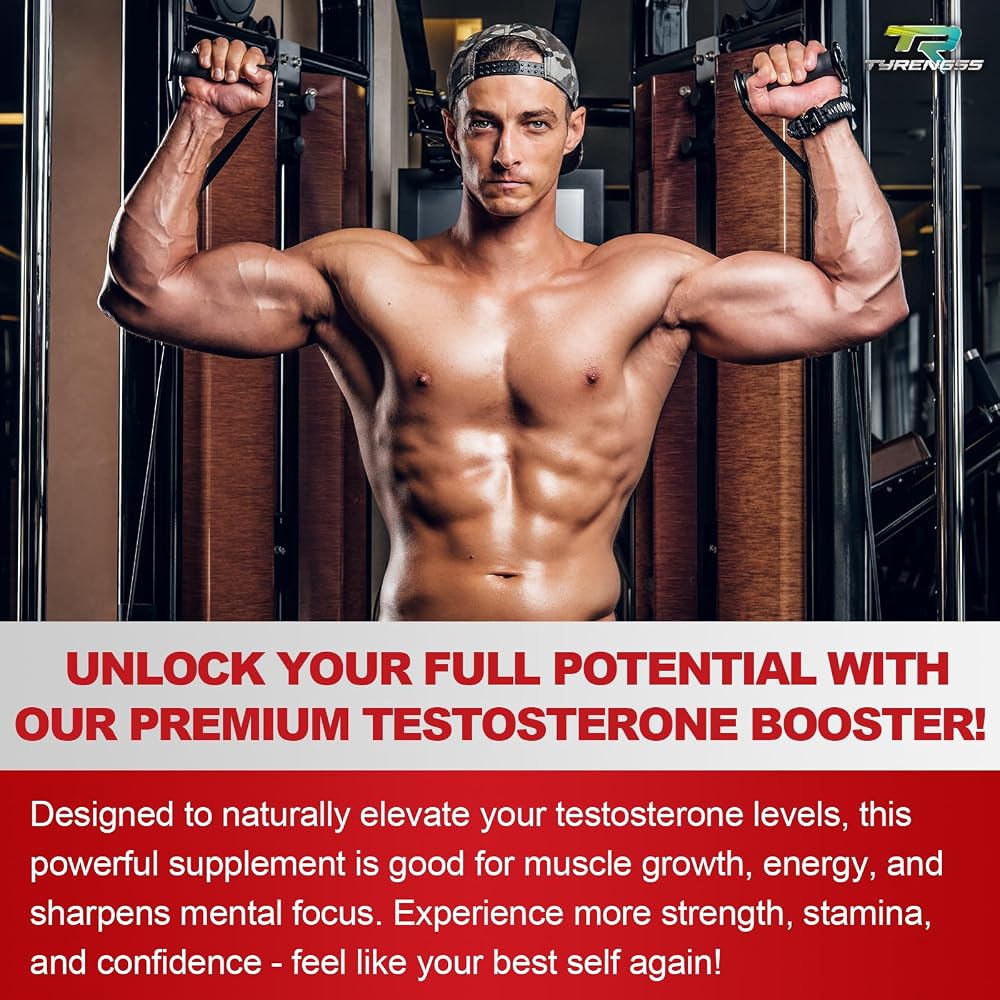 TyRengss Testosterone Booster for Men - 60 Capsules - image 7