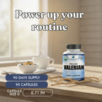 American Standard Supplements Organic Valerian - 90 Capsules - image 5