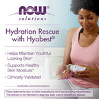 NOW Solutions Hydration Rescue Hyaluronic Acid - 60 Capsules - image 4