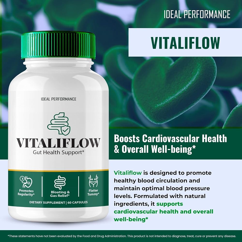 IDEAL PERFORMANCE Vitaliflow Probiotic Capsules Gut Health - 120 Capsules - image 4