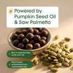 NatureBell Pumpkin Seed Oil 3,000mg with Saw Palmetto - 240 Softgels - image 6