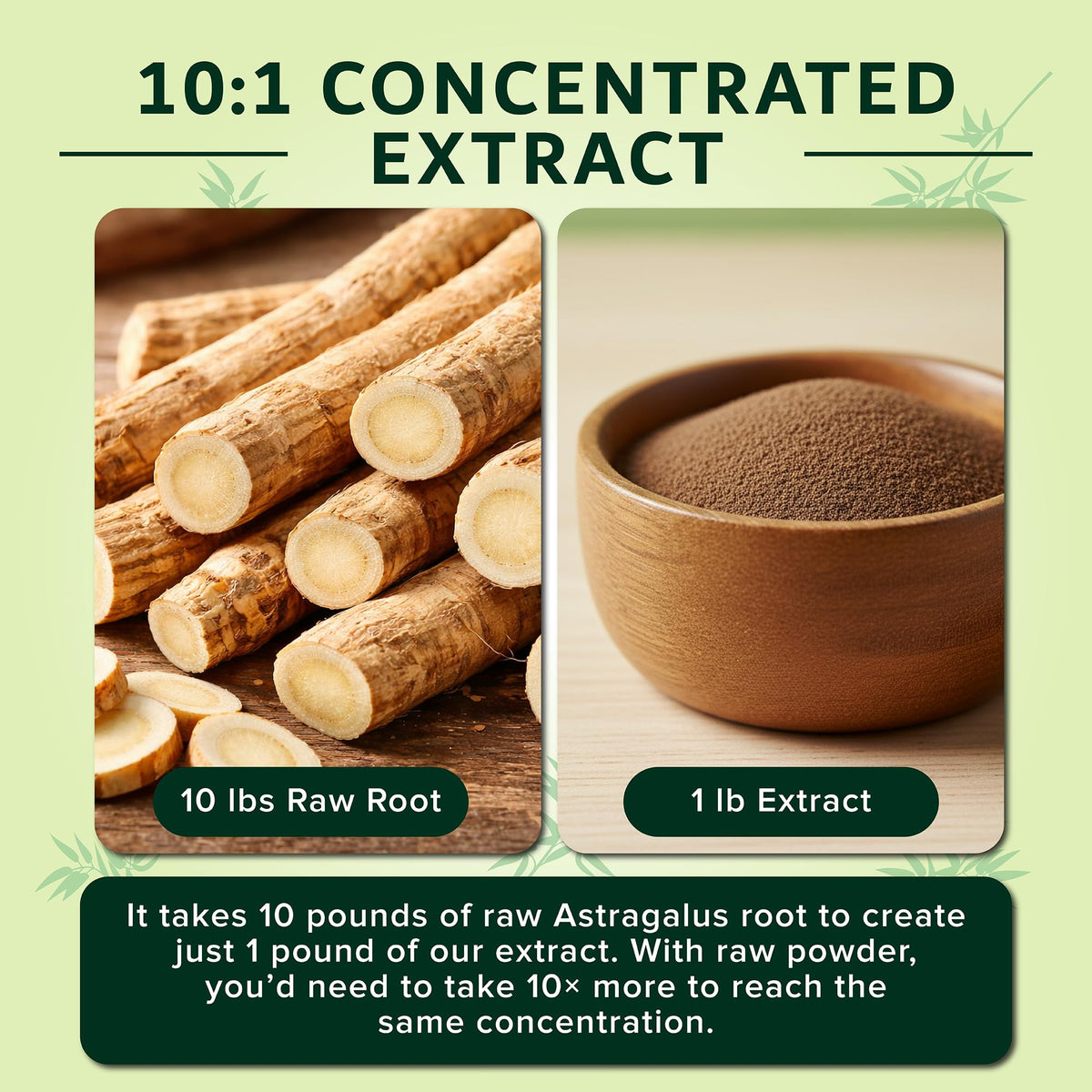 Dimmak Herbs Organic Astragalus Root Extract 10:1 Powder - 4oz - image 5