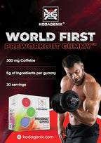 Kodagenix Pre Workout Gummies with Caffeine & L-Citrulline - 30 Servings - image 4