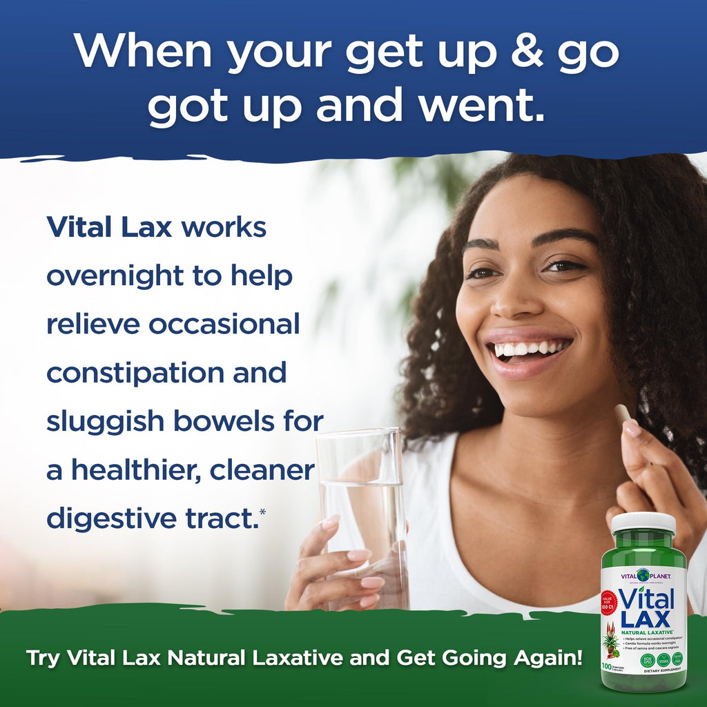 Vital Planet - Vital Lax Natural Laxative Cleanse Supplement - image 5