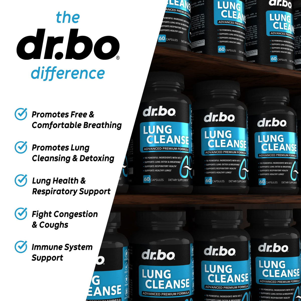 DR. BO Lung Cleanse Support Supplement - 60 Capsules - image 4