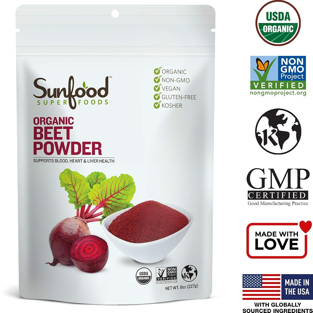 Sunfood Superfoods Organic Beet Root Powder - 8 oz - image 3