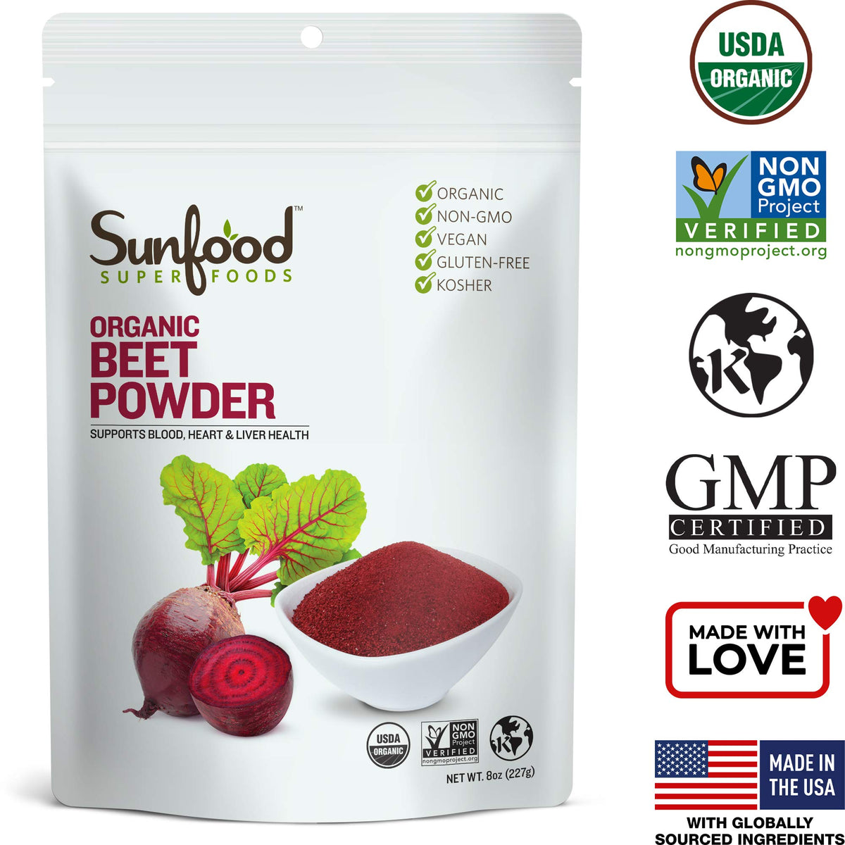 Sunfood Superfoods Organic Beet Root Powder - 8 oz - image 3