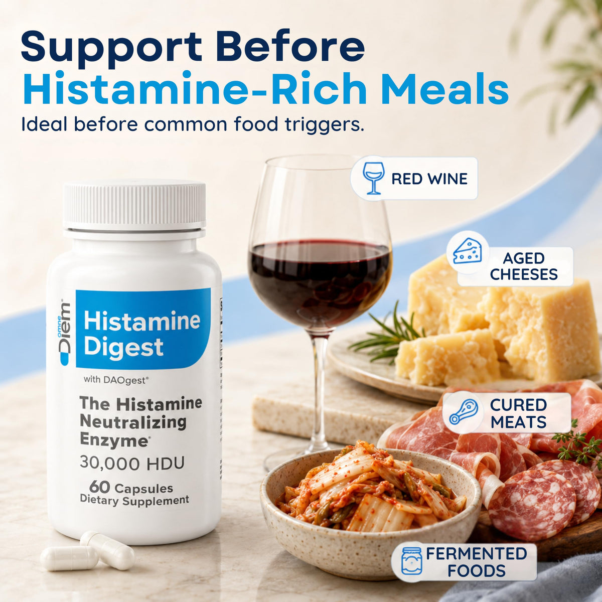 Omne Diem DAO Histamine Neutralizing Enzyme