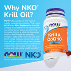 Now Supplements, Krill Oil 500 mg, Phospholipid-Bound Omega-3