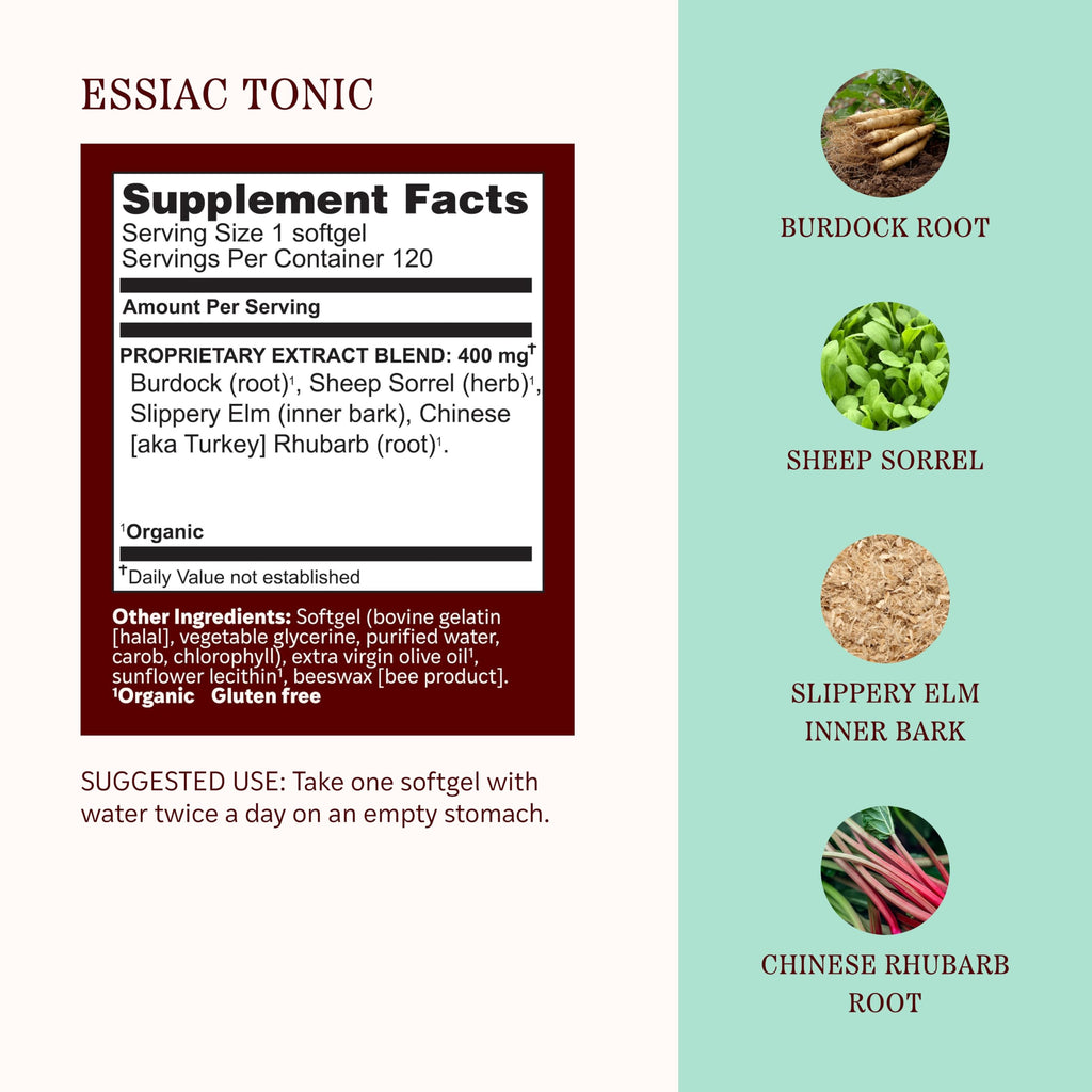 Herbs Etc. Essiac Tonic Softgels