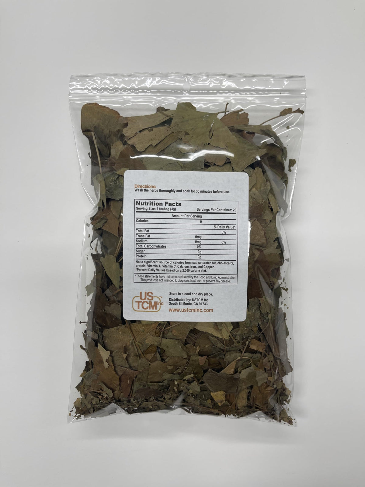 USTCM Ginkgo Leaf Yin Xing Ye Herbal Supplement - 2 Oz - image 4
