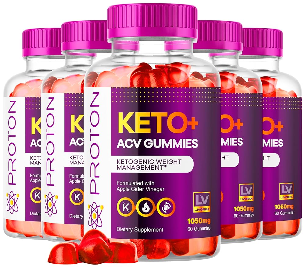 LIVORKA Proton Keto ACV Gummies Advanced Weight Loss - 300 Gummies