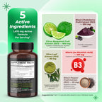 Sotalix Citrus Bergamot 1,470 mg with Niacin & Olive Leaf - 150 Capsules - image 4