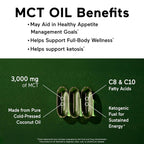 SMARTERNUTRITION MCT Oil Softgels C8 & C10 - 90 Softgels - image 3