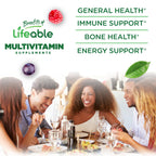 Lifeable Sugar Free Women's Multivitamin Gummies with Iron - 90 Count - image 3