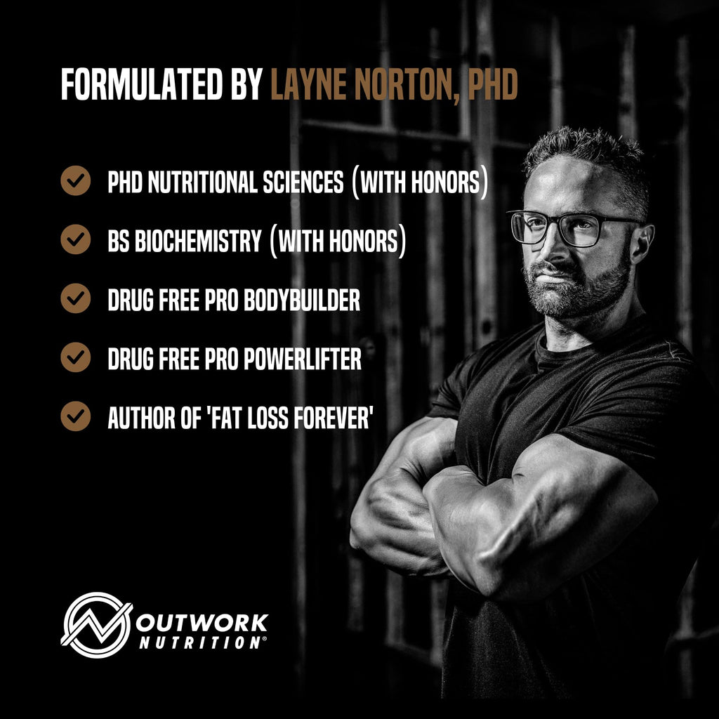 Outwork Nutrition Build Whey Protein Isolate Powder - Low Lactose