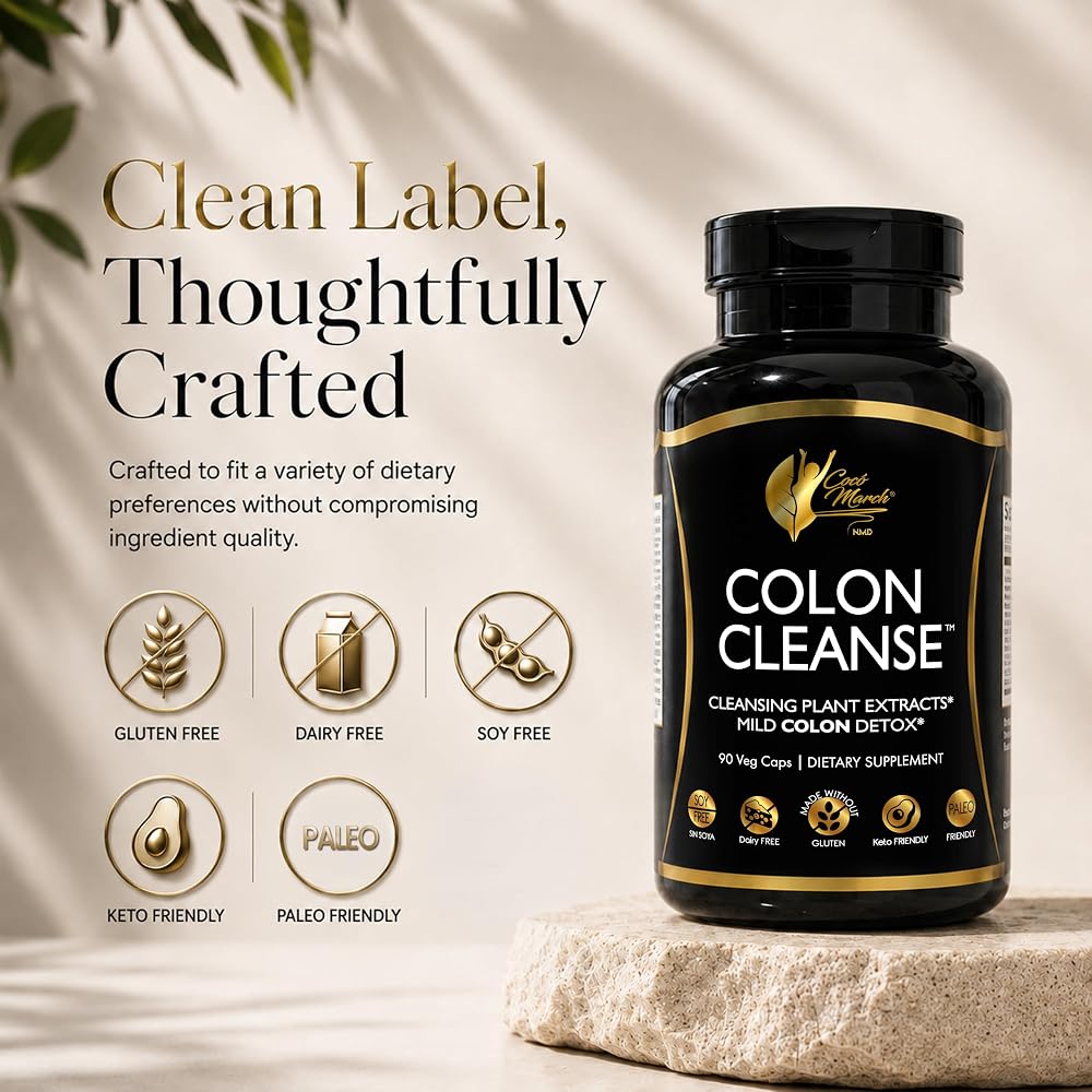 Cocó March N.M.D Colon Cleanse Fiber Supplement - 90 Capsules - image 8