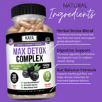 Kaya Naturals - Max Detox - 100% Natural