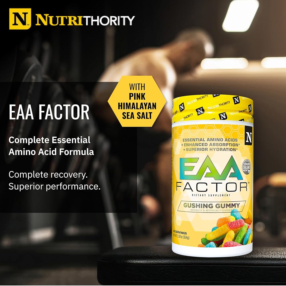 Nutrithority Leucine Enriched Essential Amino Acids Supplement (30