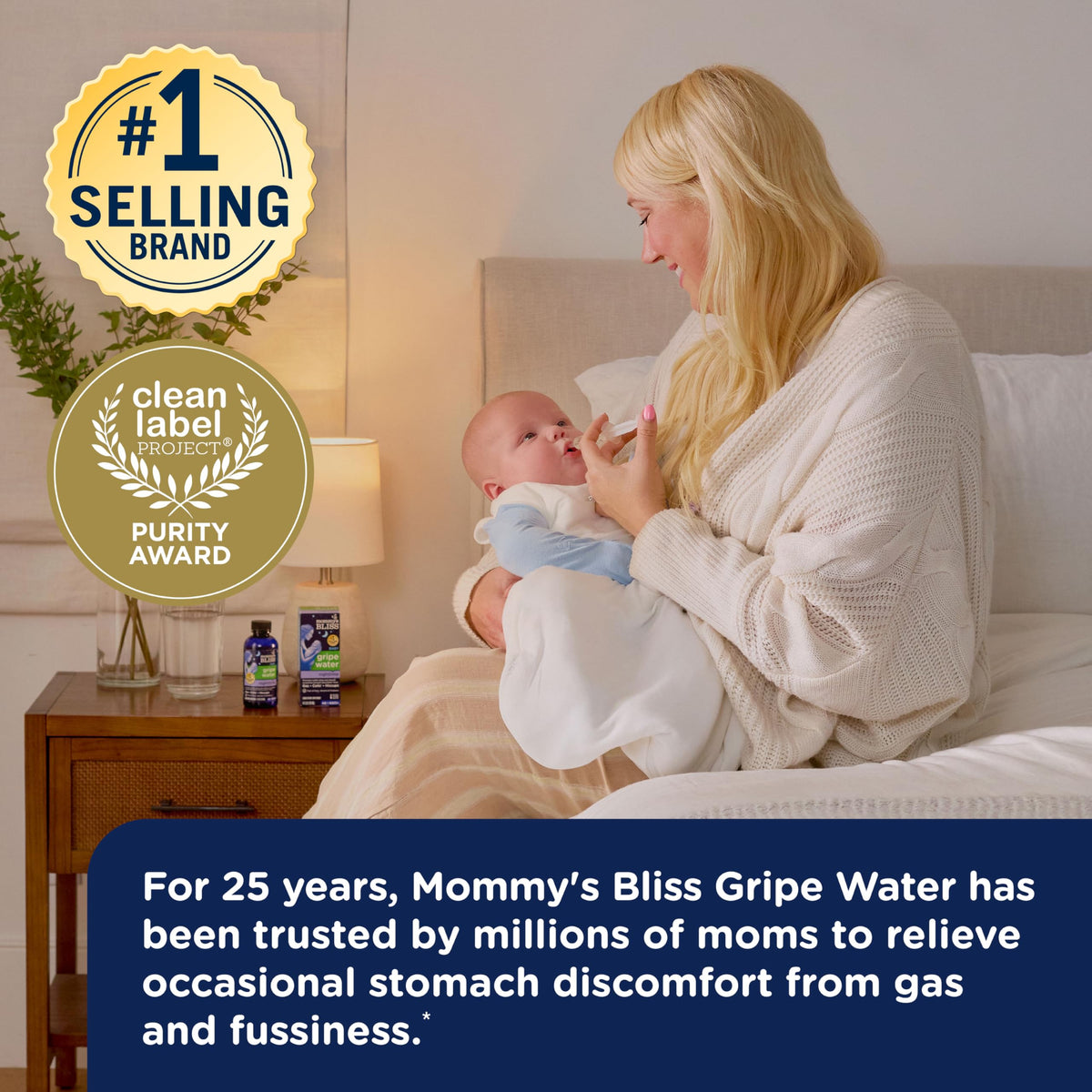 Mommy's Bliss Night Time Gripe Water for Baby - 4 Fl Oz - image 4