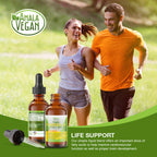 Amala Vegan Omega-3 Liquid Supplement Plant-Based DHA EPA - 60 Doses - image 3
