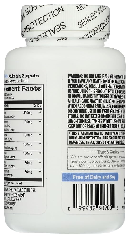 365 by Whole Foods Market Herbal Laxative - 90 Tablets - image 2