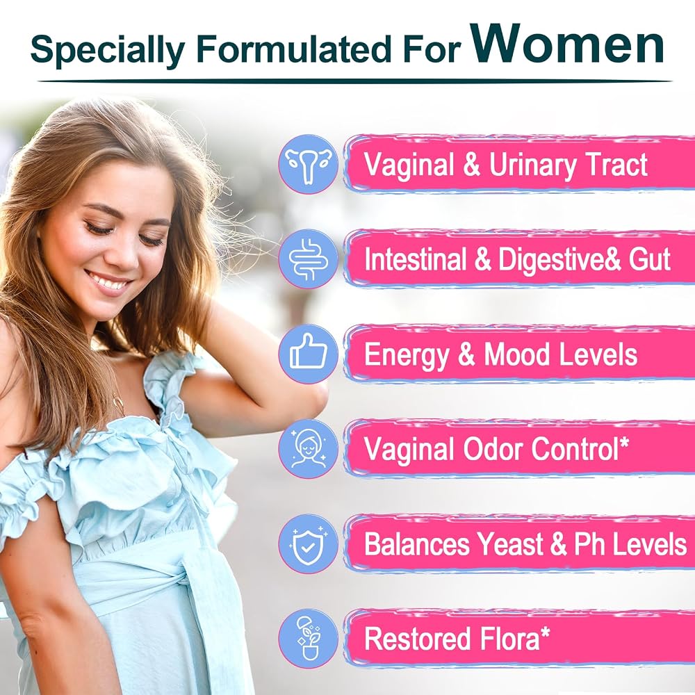 Zwllood Vaginal Probiotic 70 Billion CFU - 60 Capsules - image 2