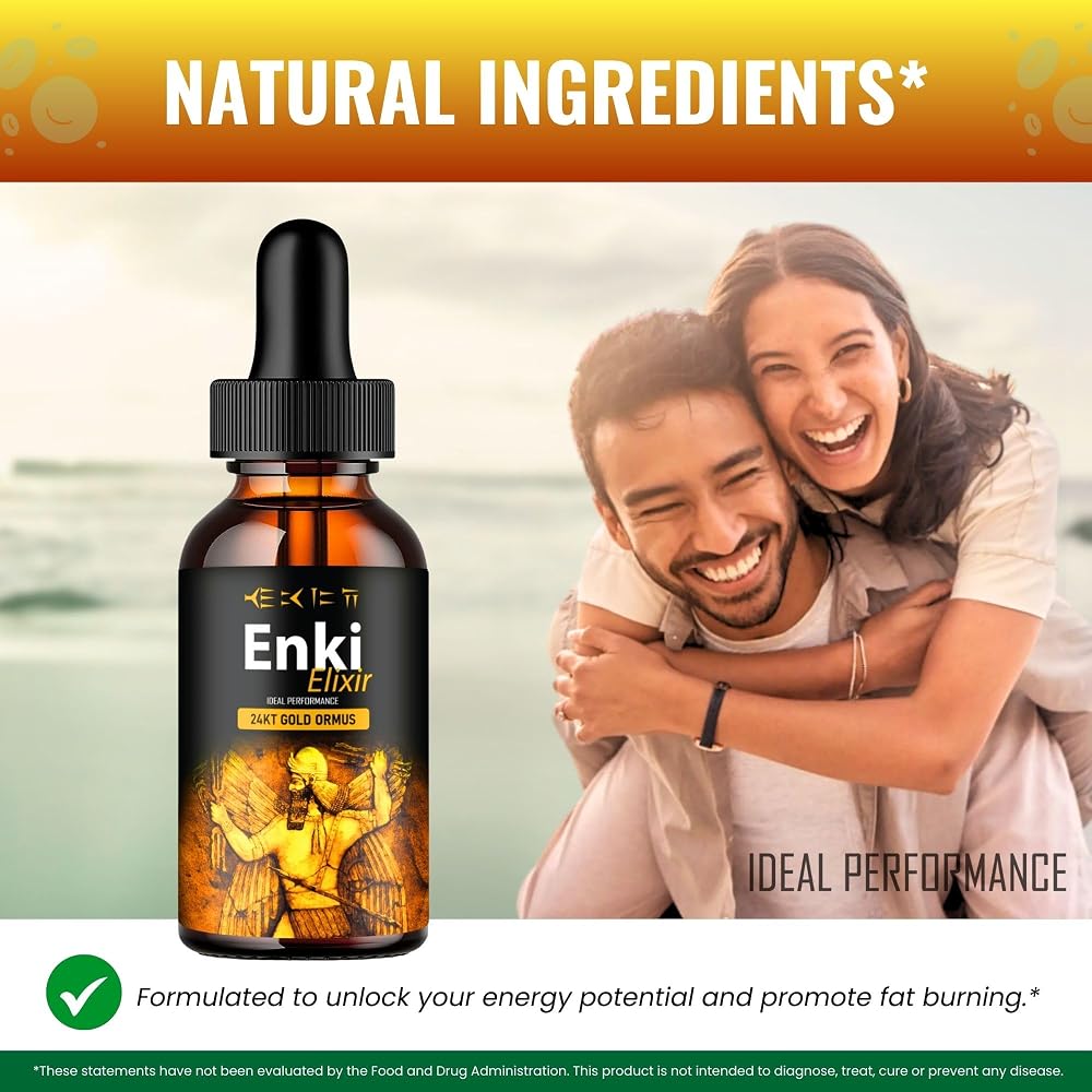IDEAL PERFORMANCE Enki Elixir Drops Supplement Liquid - 2 Pack - image 6