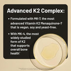 NatureWise Vitamin K2 MK-7 and MK-4 - Enhanced Bioavailability