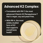 NatureWise Vitamin K2 600mcg with MK-7 & MK-4 - 90 Softgels - image 7