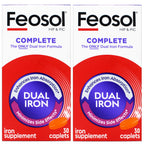 Feosol Bifera Hip & PIC Iron Supplement - 60 Caplets