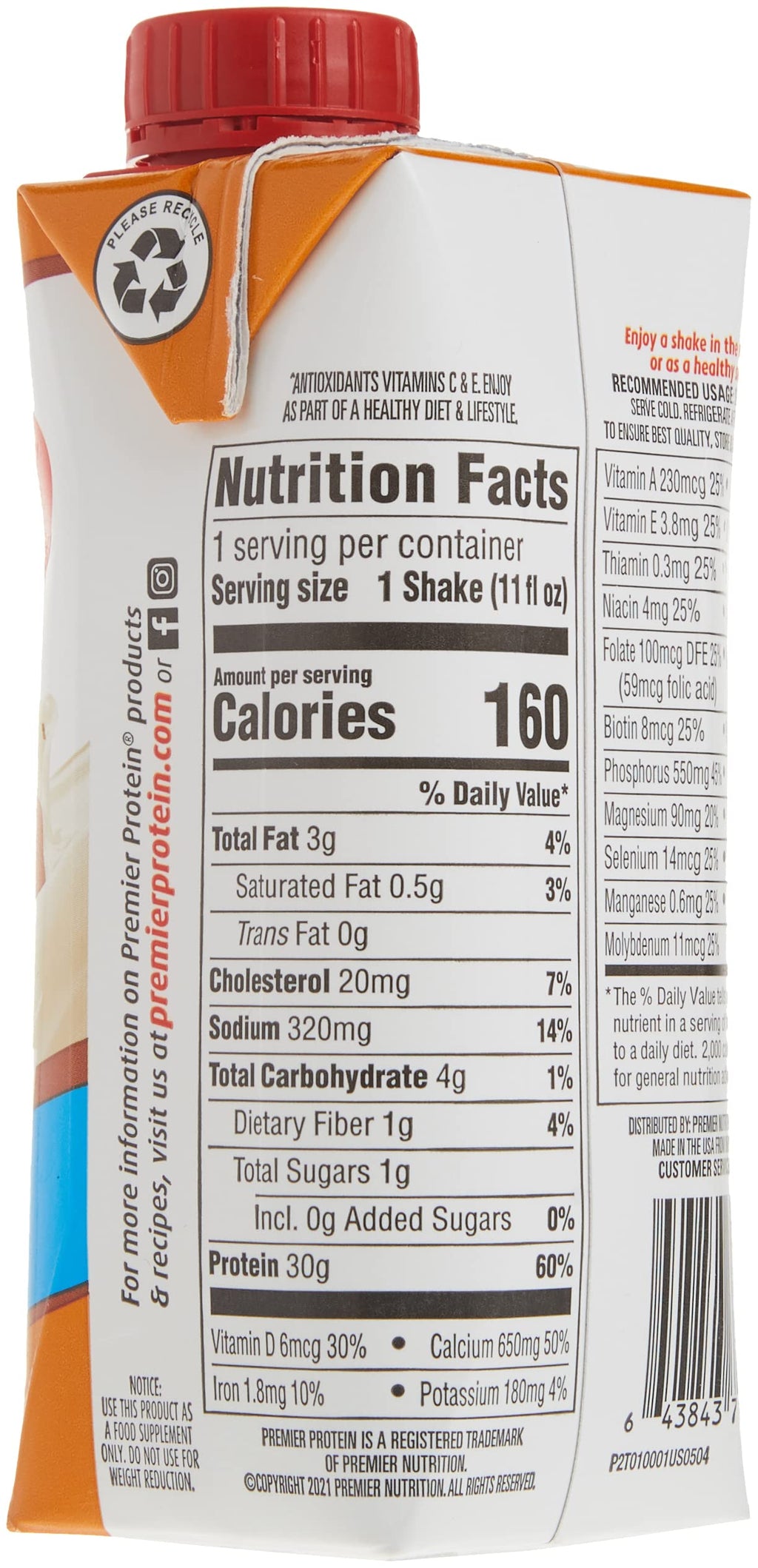 Premier Protein Shake