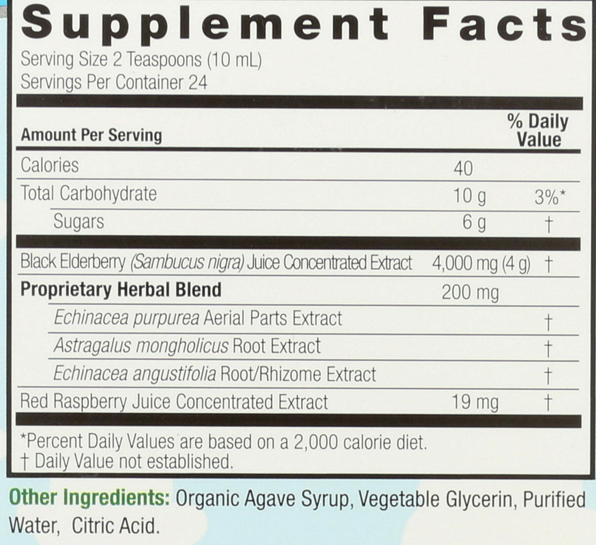 Nature's Answer Sambucus Kids Formula Elderberry Liquid - 8 oz - image 5