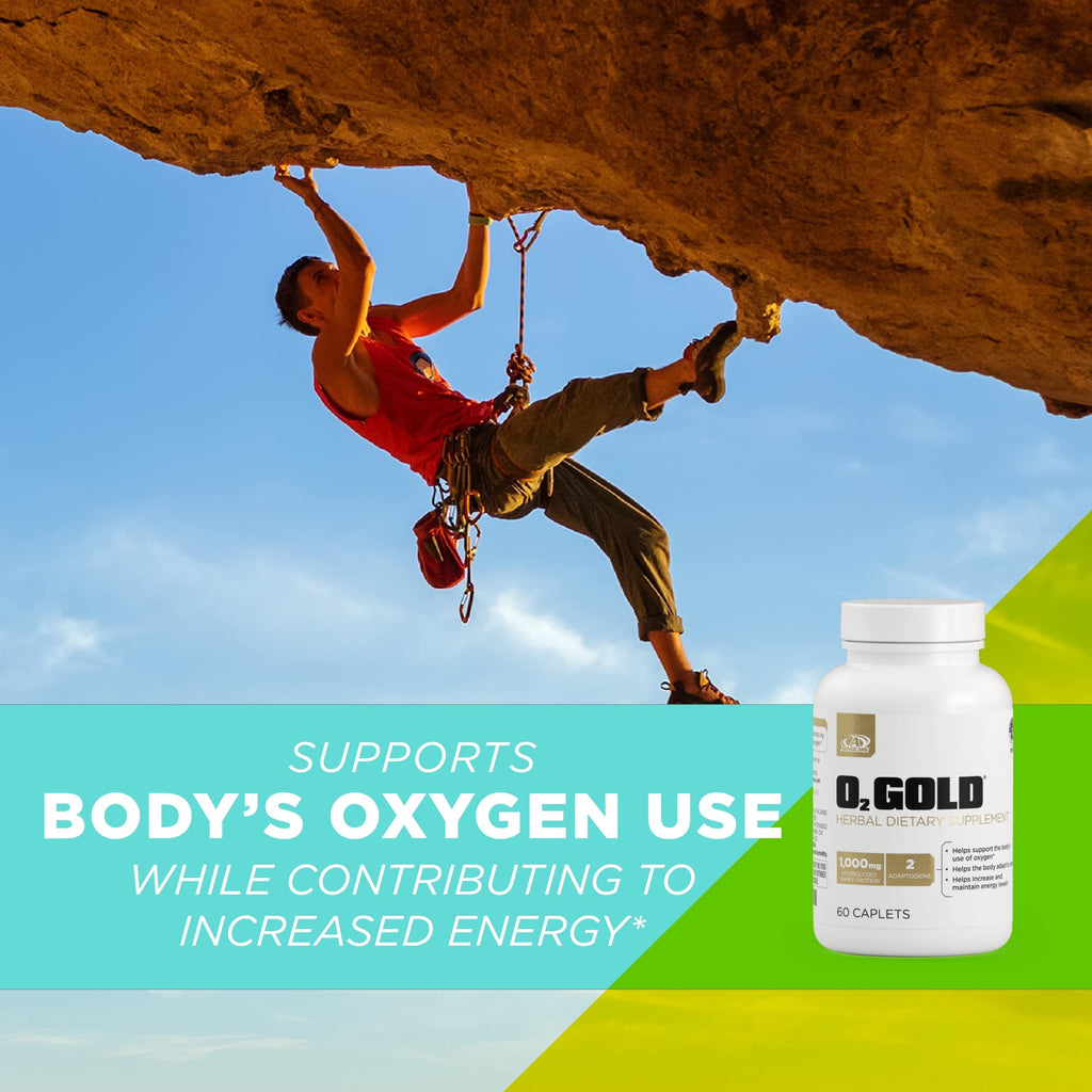 AdvoCare O2 Gold Nitric Oxide Supplement for Endurance - 60 Caplets - image 4