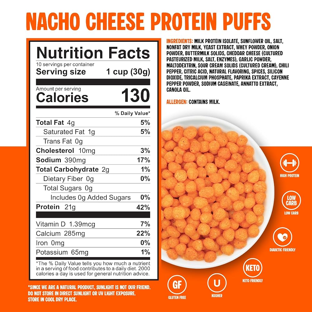 Twin Peaks Protein Puffs