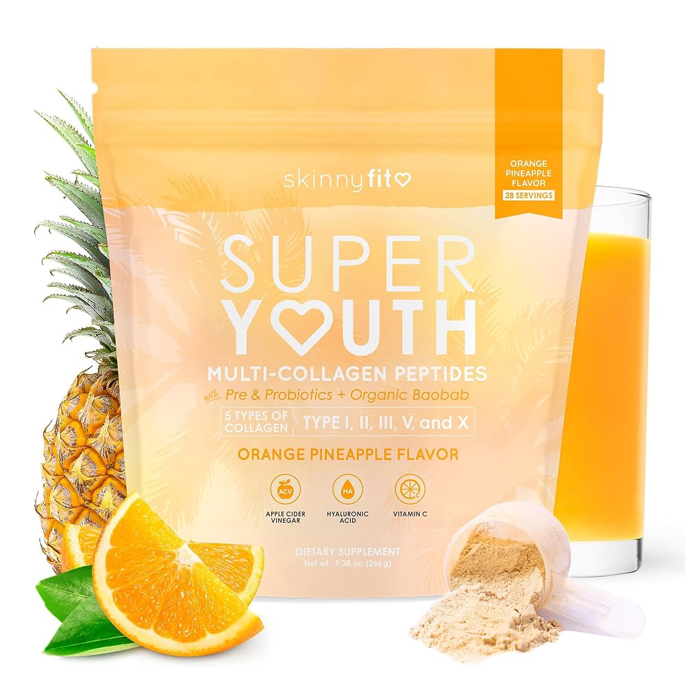 SkinnyFit Super Youth Multi-Collagen Peptides Plus Apple Cider Vinegar
